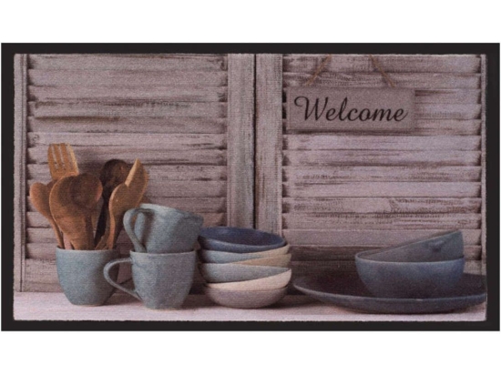 Πατάκι Εισόδου Image Dishes 162 45x75cm Beige-Grey Sdim 45X75