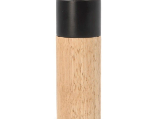 Μύλος Μπαχαρικών Rubby 164045 17cm Natural-Black Κεραμικό,Ξύλο