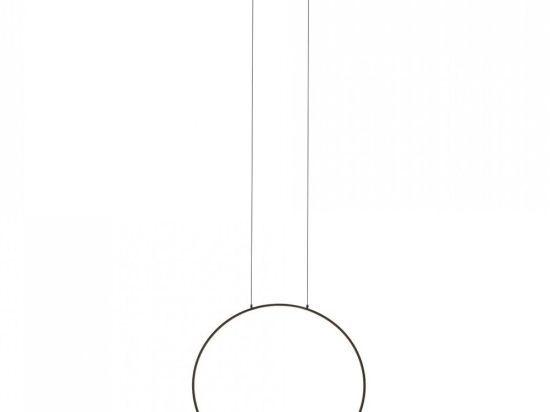Φωτιστικό Οροφής Circolo S 10860 45x140cm Led 18W 4000K Black Nowodvorski