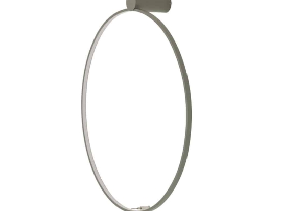 Φωτιστικό Τοίχου Circolo M 11402 60x13x15cm Led 21W 3000K Silk Olive Nowodvorski