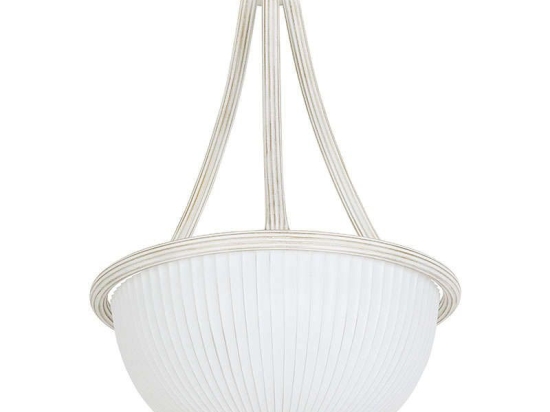 Φωτιστικό Οροφής Baron III 5994 White-Gold Nowodvorski Μέταλλο,Γυαλί