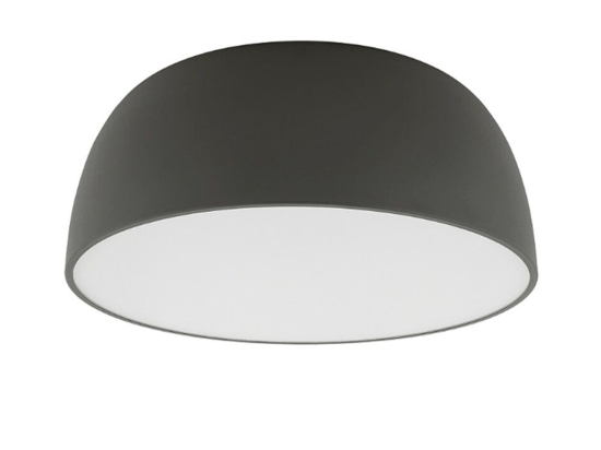 Φωτιστικό Οροφής - Πλαφονιέρα Satellite S 8015 38x16cm 3xE27 25W Umbra Grey Nowodvorski
