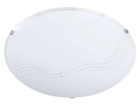 Φωτιστικό Οροφής - Πλαφονιέρα Nora 602100200 White Trio Lighting Γυαλί