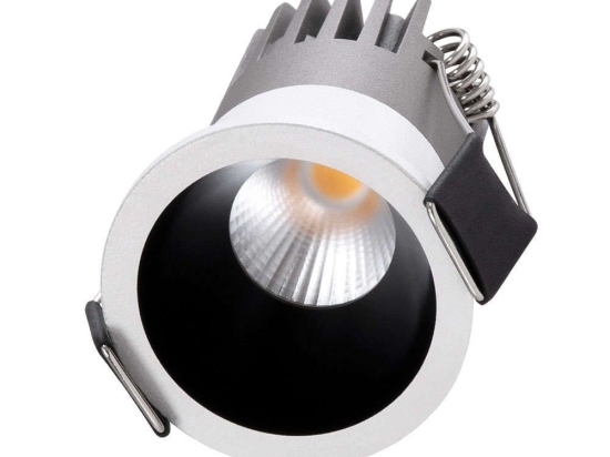 Φωτιστικό Οροφής - Σποτ Χωνευτό Micro-S 60235 5W Led Φ4x5,9cm White-Black GloboStar