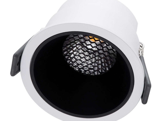 Φωτιστικό Οροφής - Σποτ Χωνευτό Pluto-M 60253 10W Led Φ8,4x5,9cm White-Black GloboStar
