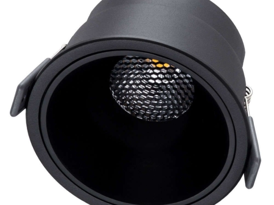 Φωτιστικό Οροφής - Σποτ Χωνευτό Pluto-B 60262 15W Led Φ10,4x6,5cm Black GloboStar