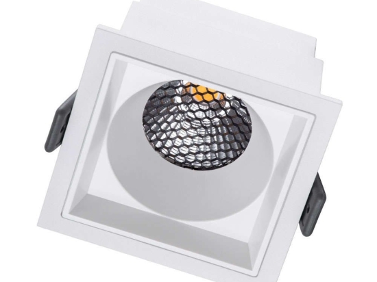 Φωτιστικό Οροφής - Σποτ Χωνευτό Pluto-M 60273 10W Led 8,4x8,4x5,9cm White GloboStar