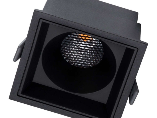 Φωτιστικό Οροφής - Σποτ Χωνευτό Pluto-B 60281 15W Led 10,4x10,4x6,5cm Black GloboStar