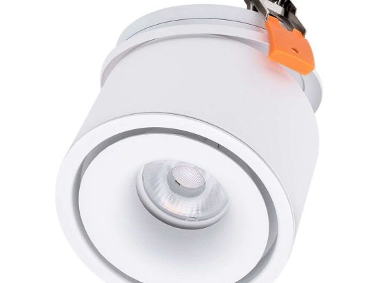 Φωτιστικό Οροφής - Σποτ Χωνευτό Omega-R 60295 12W Led Φ10x8,2cm White GloboStar