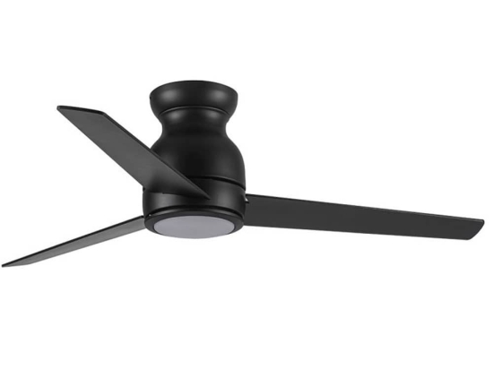 Ανεμιστήρας Οροφής Με Φως 01418 3000K, 4000K, 5000K 132x28cm Black Luma Διάμετρος 132cm