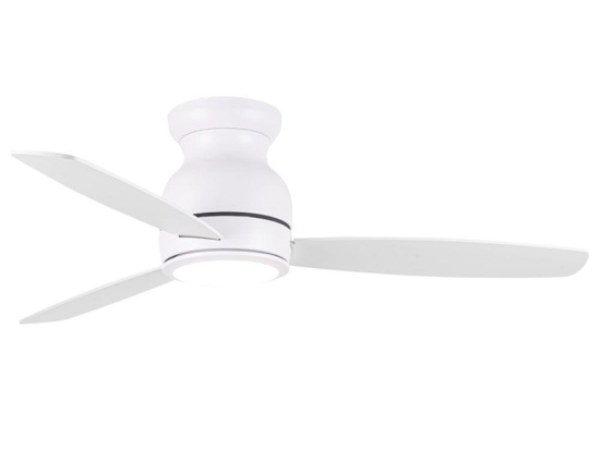 Ανεμιστήρας Οροφής Με Φως 01418 3000K, 4000K, 5000K 132x28cm White Luma Διάμετρος 132cm