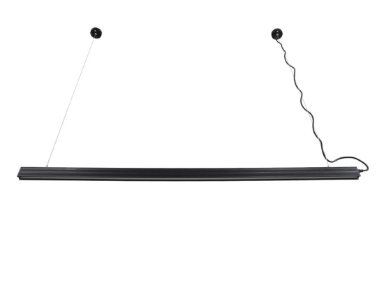Φωτιστικό Οροφής Γραμμικό Linear Market LED 61020-1 120x2x4cm 18W 6000K Black GloboStar