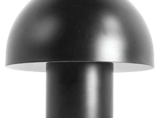 Φωτιστικό Επιτραπέζιο VK/03313/B Φ22x22cm E27 20W Black VKLed