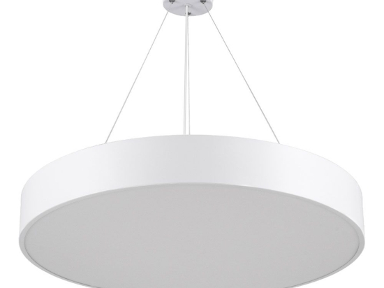 Φωτιστικό Οροφής Πλαφονιέρα Burton 61203-P Led 75W Φ60cm White GloboStar