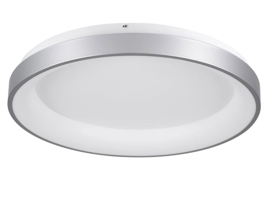Φωτιστικό Οροφής Πλαφονιέρα Salem 61238 Led 105W Φ60cm Silver GloboStar