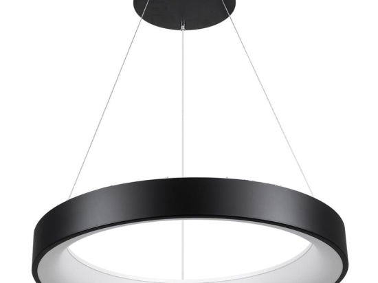 Φωτιστικό Οροφής Πλαφονιέρα Salem 61245 Led 105W Φ60cm Black GloboStar
