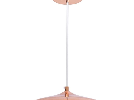 Φωτιστικό Οροφής Baron 61253 Φ25x8cm Led 1440lm 12W Bronze Globostar