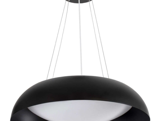Φωτιστικό Οροφής Anatolia 61269 Φ60cm Με Τηλεχειριστήριο Dim Led 8625lm 75W Black GloboStar