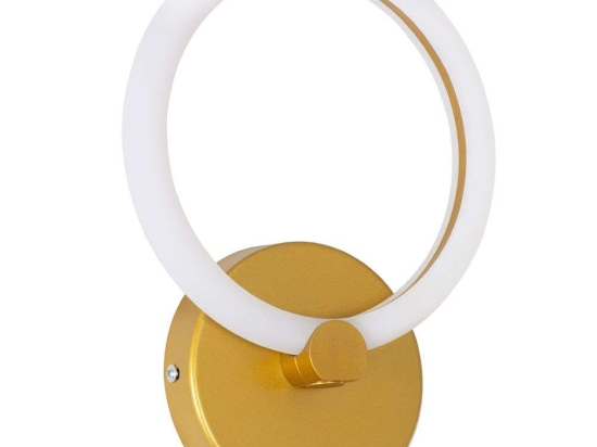 Φωτιστικό Τοίχου-Απλίκα Matilda 61340 20x5x25,5cm Led 960lm 8W Gold GloboStar