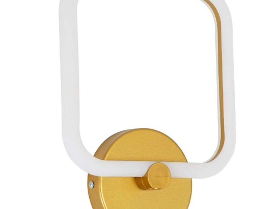 Φωτιστικό Τοίχου-Απλίκα Eliza 61344 22x5x28,5cm Led 960lm 8W Gold GloboStar