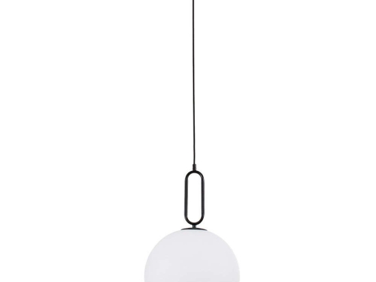Φωτιστικό Οροφής Bellissimo 61490 Φ30x52cm 1xE27 Black Globostar