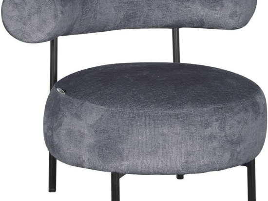 Πολυθρόνα 617-124-096 70x80x72cm Grey