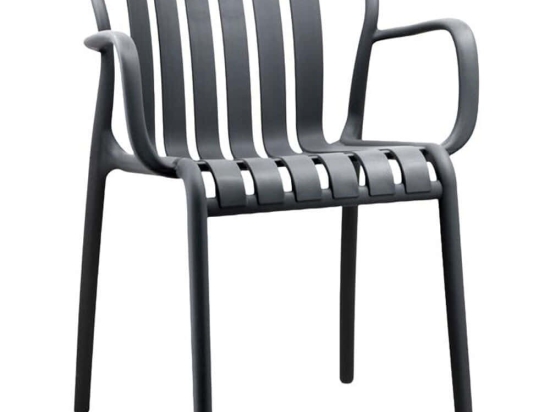 Πολυθρόνα Freya 625-224-034 54x60x79cm Dark Grey