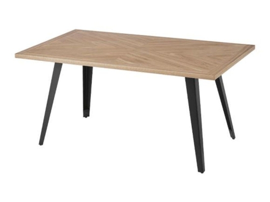 Τραπέζι 1564 627-124-027 160x90x75cm Sonoma-Black