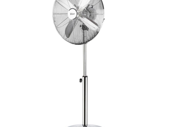 Ανεμιστήρας Με Ορθοστάτη ZLN1112 50W 47x59x17cm Inox Zilan