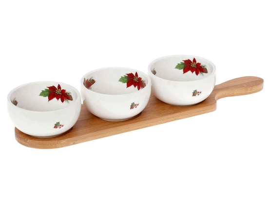 Ορντεβιέρα 3 Θέσεων Poinsettia 7924 65.241.139 Multi Cryspo Trio