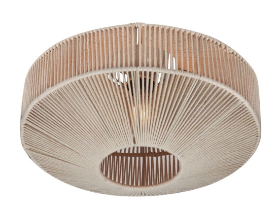 Φωτιστικό Οροφής - Πλαφονιέρα Svea 664700144 46x31cm 1xE27 10W Cream Trio Lighting