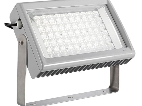 Προβολέας Led Zeus 6870-04-024 132W Asymmetric 4000K 18800lm 38,4x31,9cm IP65 Grey Fabas Luce