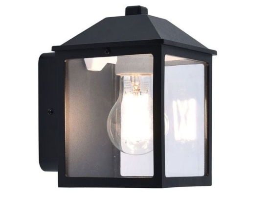 Φωτιστικό Τοίχου Spire 5290603012 E27 12,3x14,3x17,5cm Matt Black Lutec
