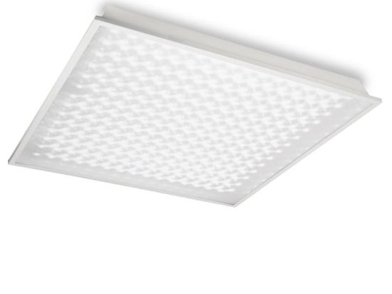 Panel Led Χωνευτό Manet 6981-04-015 4000K 5500lm Prismatic CRI90 On/Off 60x60cm White Fabas Luce Τετράγωνο