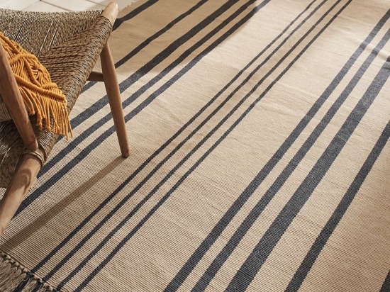 Χαλί Harlow 312 Beige - Graphite Black Gofis Home 130X190cm