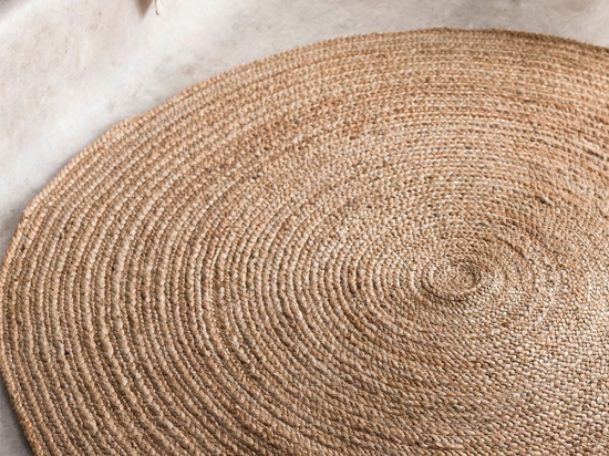 Χαλί Yennefer Jute 259 Natural Gofis Home 200X200cm Round