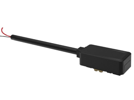 Σύνδεσμος Μαγνητικής Ράγας VK/04487/B/MOD 40V IP20 5x2.5cm (+50cm Καλώδιο) Black VKLed