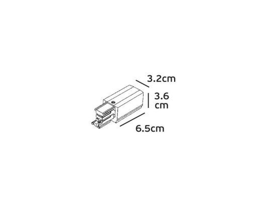 Δεξιός Ρευματοδότης Ράγας VK/24B/S/R IP20 6,5cm Silver VKLed