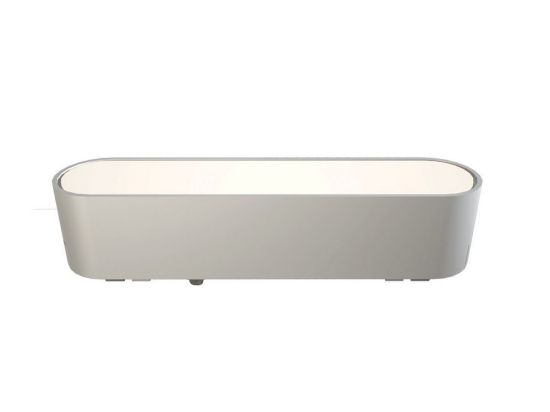 Γραμμικό Φωτιστικό Μαγνητικής Ράγας Bisqit 40V Ultra Slim LED 5W, 2700K-6000K 208lm 120° CRI>90 IP20 White VKLed