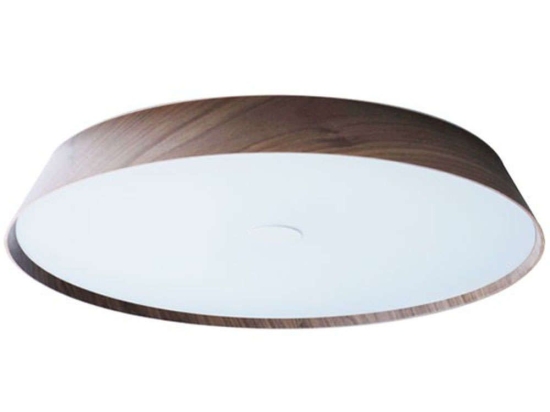 Φωτιστικό Οροφής - Πλαφονιέρα VK/04580/CE/DW/W/33 Φ33x8cm Dim Led 3130lm 28W 3000K Brown VKLed