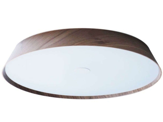 Φωτιστικό Οροφής - Πλαφονιέρα VK/04580/CE/DW/W/51 Φ51x8cm Dim Led 4805lm 40W 3000K Brown VKLed