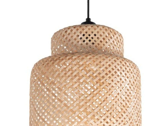 Φωτιστικό Οροφής VK/03319/PE/30 Φ30x169cm 1xE27 20W Natural VKLed