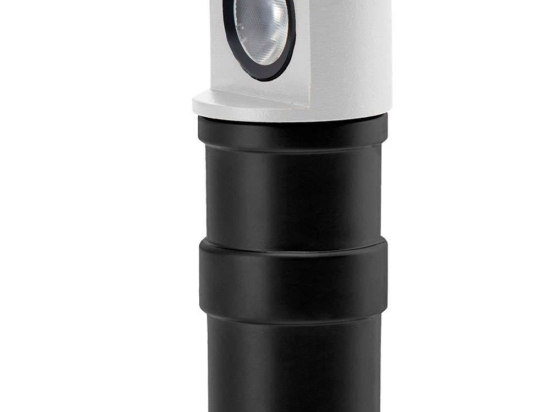Φωτιστικό Δαπέδου Χωνευτό VK/02174/W/C Φ4x8,7cm Led 170lm 2W 4000K White VKLed