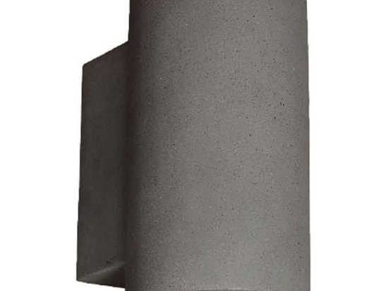 Φωτιστικό Τοίχου - Απλίκα Terra VK/02201/G/W Φ11x13,5x20cm Up/Down Led 408lm 13W 3000K Dark Grey VKLed