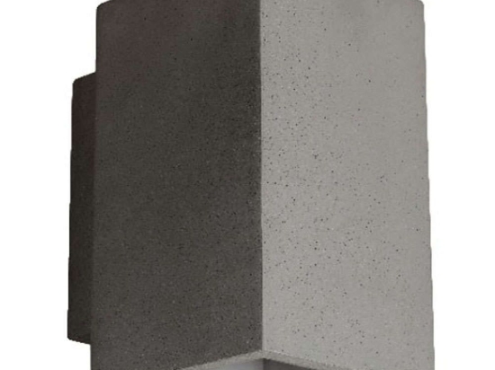 Φωτιστικό Τοίχου - Απλίκα Terra VK/02202/G/W 11x13,5x20cm Up/Down Led 408lm 13W 3000K Dark Grey VKLed