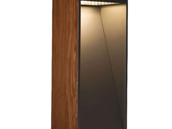 Φωτιστικό Δαπέδου Natu VK/02213/WD/W/60 17,5x15,7x60cm Led 513lm 12W 3000K Natural-Anthracite VKLed