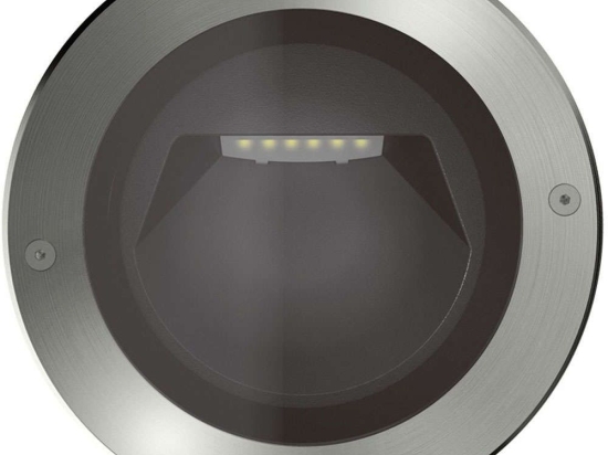 Φωτιστικό Δαπέδου Χωνευτό VK/02227/MC/W Φ18,5cm Led 1493lm 14W 3000K Nickel VKLed