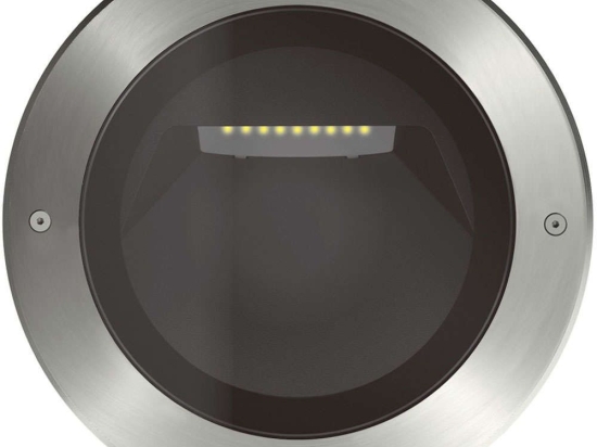 Φωτιστικό Δαπέδου Χωνευτό VK/02228/MC/W Φ22cm Led 2127lm 18W 3000K Nickel VKLed