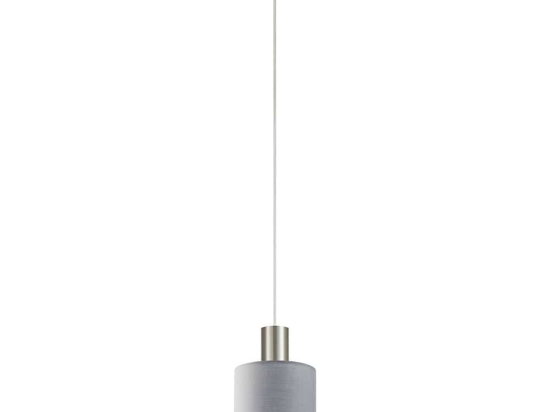Φωτιστικό Οροφής Adept Tube 77-8421 1xE27 60W Nickel-Grey Homelighting