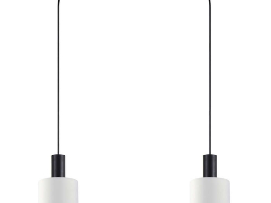 Φωτιστικό Οροφής Adept Tube 77-8508 70x15x300cm 2xE27 60W Black-White Homelighting